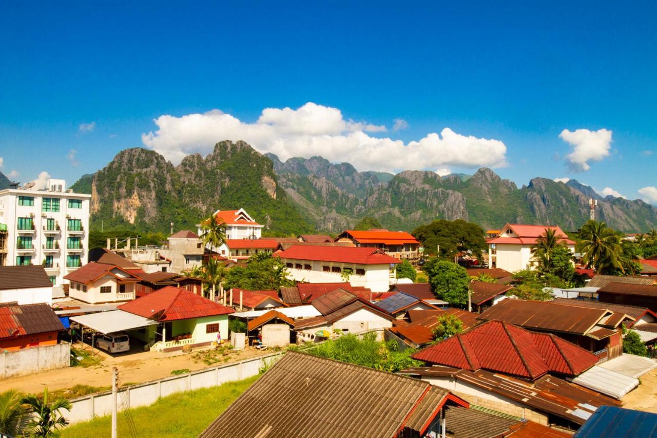 Vang Vieng Topview Hotel Ngoại thất bức ảnh
