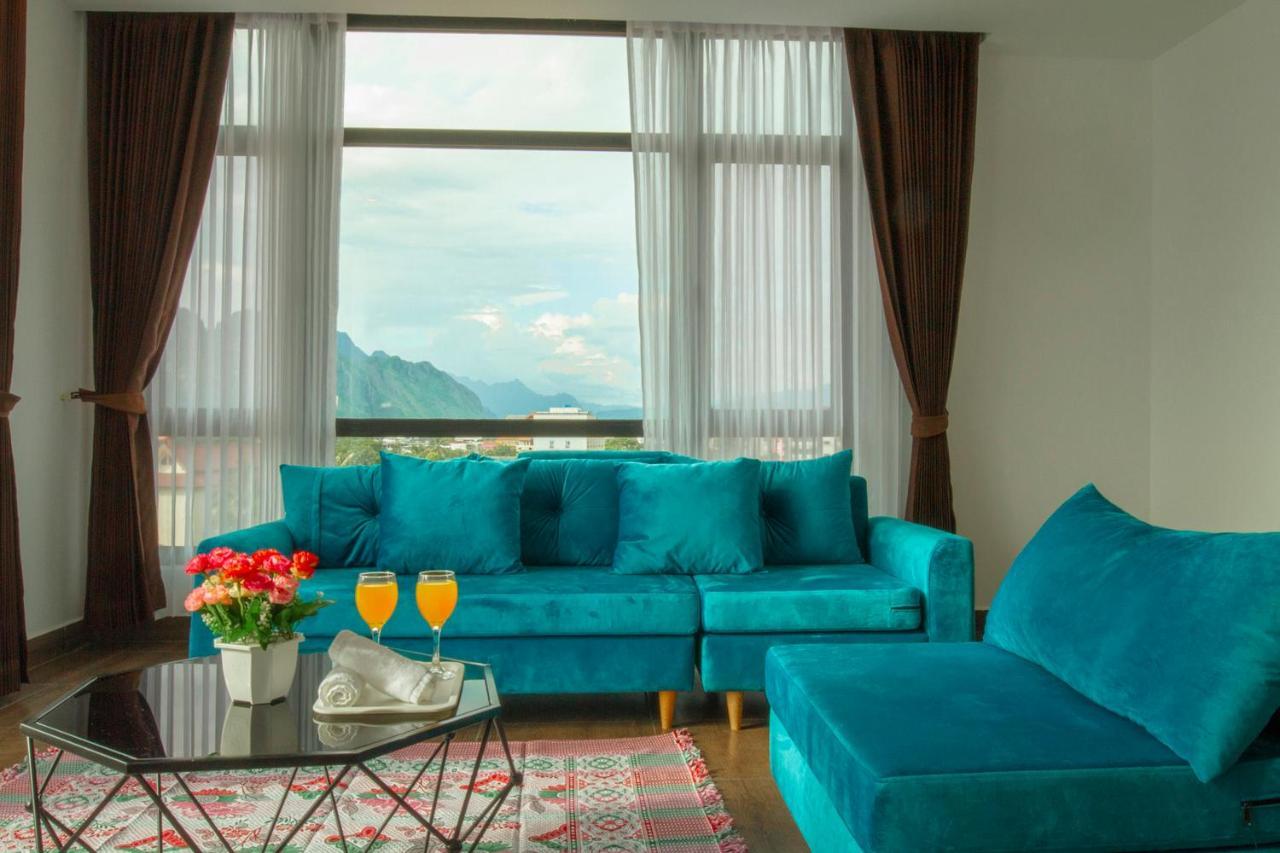Vang Vieng Topview Hotel Ngoại thất bức ảnh