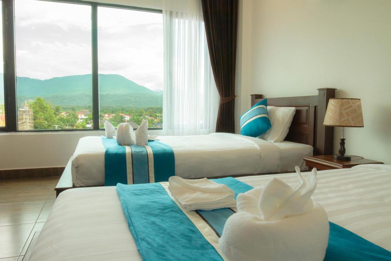 Vang Vieng Topview Hotel Ngoại thất bức ảnh